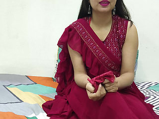 Hot Indian Saara Bhabhi Pussy Licking and Hard Fuck for Teaching First Sex to Devar.