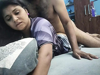 Desi Mallu Step-Mom Gives Stepson a Hot Nighty Blowjob and Hardcore Sex