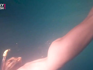 Naked Snorkel Night Slut Underwater Play