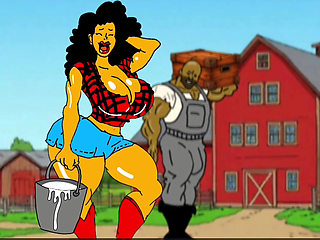 Redneck's Slutty Wife. Cartoon
