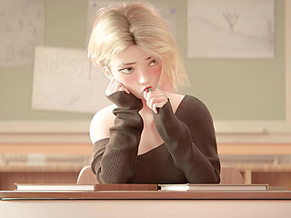 Sweet and Wet Dreams in University Classroom for Cute Gwen Stacy - Animated Porn (2026)