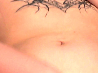 Chest Tattoo Out Legs Open Wanting It Deep