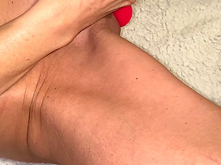Masturbation of a Beautiful Blonde with Orgasm and Moans