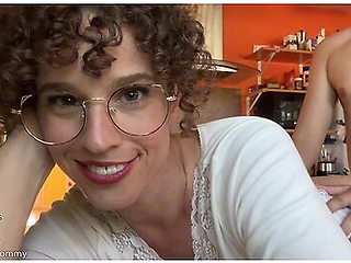 Horny Vlogger Stepmom Fucks College Guy