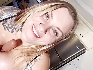 The Maid Makes a Mess: Squirting on Your Dick and Tasting It