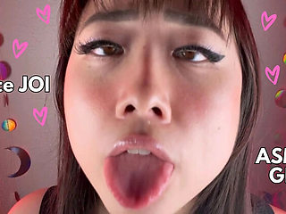 Asian Girlfriend Face Cum POV - Dirty Talk & Moaning JOI