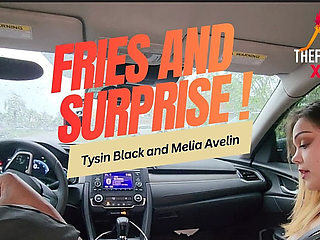 Fries and Surprise: Melia Avelin and Tysin Black