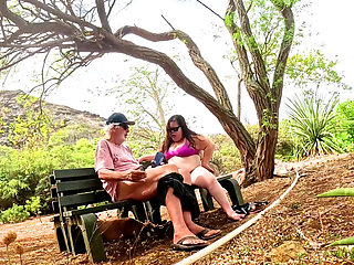 30 Year Old Jinx Gives 60 Year Rex Blowjob