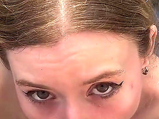 Intense Outdoor Sex on the Rocks - Messy Hair, Wind and Squirt