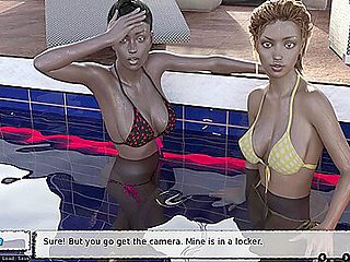 Fun With My Goddaughter Christine & Her Friend Jessica In A Private Water Pool Step Dreams About Tight 18 Years Pussy