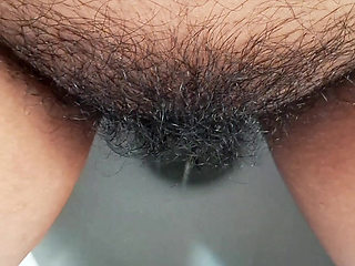 Hot Aunty pissing in bathroom the hardly Squirting Orgasm