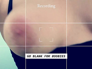 The jerk off to my neck armpits and boobies game jerk it