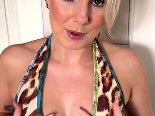 Mature blonde enjoys some hardcore masturbation action