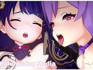 [hmv] Genshin Impact ( ʖ ) Edition - Rondoudou Media - Car Toon And Yae Miko