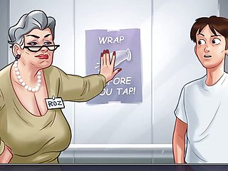 desi bhabi and dever make seen  in summetime saga