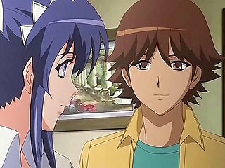 Handjob xxx with seductive chippie from Hentai Pros