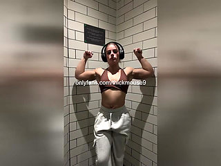 Buff 18yo Ass Destroyed IG Live In The Gym