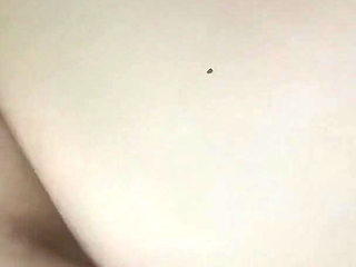 Slut Pulls Panties Down on Stairs