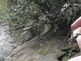 My Girlfriend Sucking Stranger Guy on Camping!