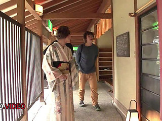 Outdoor Threesome Bliss: Aoi Mizuno's Erotic Blowjob Adventure