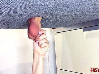 Mistress Twists and Stretches Slave Balls and Dick Easycbtgirl