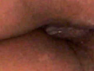 Hot Night Sex Woke Bubble Butt Ebony Teen From the Back with Morning Wood Ends in Hot Creampie in Her Tight Wet Pussy