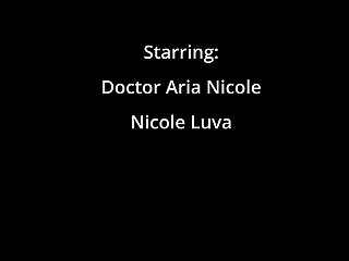 Aria Nicole Gets Hitachi Orgasms During Play Session With Doctor Tampa