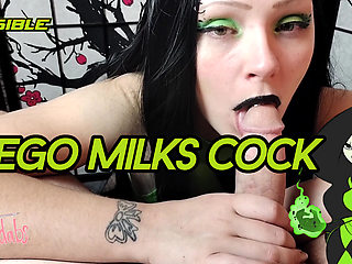 Shego Milks Cock