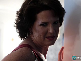 Beth McKenna Toys Her Mature Pussy in Lingerie