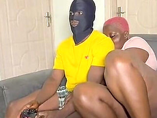 Watch Me Distract Him to He Butt All These Load on Me.