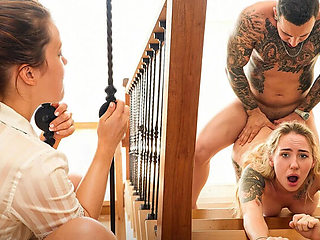 Blonde Slavic MILF Bella Mur Fucked Hard by Neighbors - Big Tits Amateur Creampie & Sloppy Deepthroat