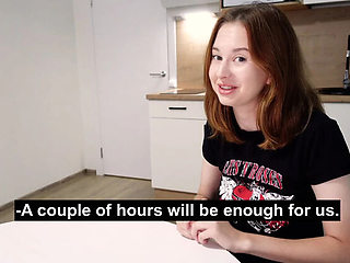 Anna Sibster Russian Teen Roommate Roleplay - POV Creampie Sex Accident