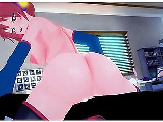 Mmd重音tト 孕ませセックスpart2　kasane Teto - Car Toon