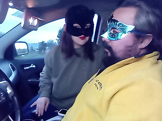 Face slapping in the Car