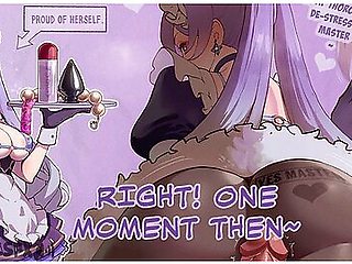 Maid Keqing Serves Her Dear Master Aether Her Soft Thicc Thighs {genshin Hentai Animation}