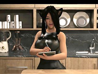 Wild monster girl Kozz25 has a big ass and big tits in a crazy 3D adventure
