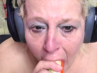 Big Piped Gagged in the Mouth of This Whore Hag