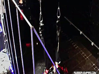 Nasty Cold Water Treatment for the Rubber Slave