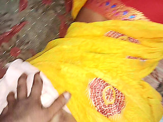 Indian hauswaif faking with husband