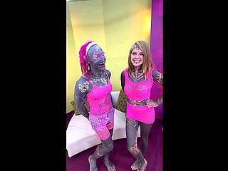 Sfw xxx with exquisite Anuskatzz and Lily Lu from Dirty Dreaz