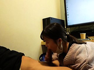 Hot amateur pov blowjob handjob