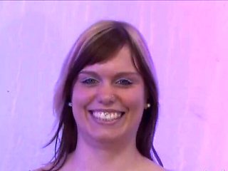 European slut swallows dicks to get covered with cum