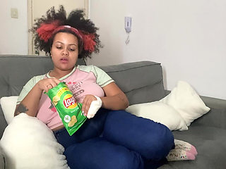 BBW Farting and Burping While I Watch TV