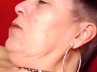 Horny Granny Savana Gets a Wet Pussy From Young Men