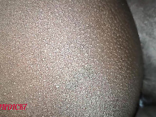 African Amateur Couple Creamy Pussy Riding Black Dick
