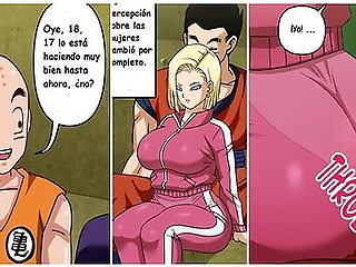Car Toon In Gohan Fucks Android 18 In The Middle Of The Power Tournament