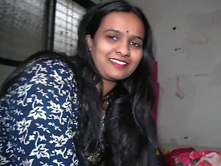 Indian woman with sexy feet plays with a penis