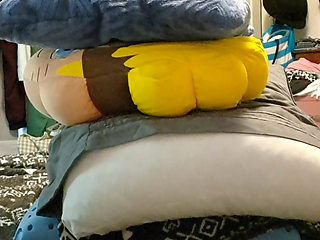 Shy babe gives herself a quivering Orgasm.