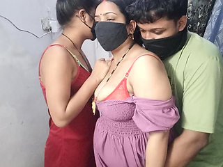 Biwi Aur Sali Ki Ek Sath Mast Chudai - Hot Sex With Indian Wife And Sister-In-Law