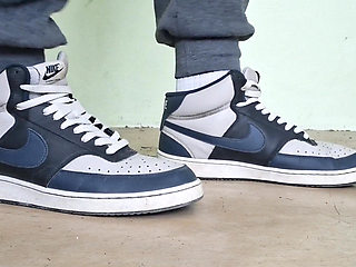 Nike Sneakers on My Feet